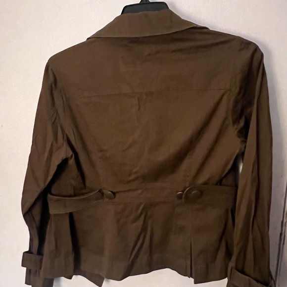 Long Sleeve,Brown Blazer, for Ladies - Picture 2 of 3